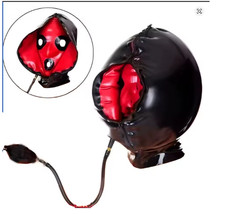 Black Red Inflatable Latex