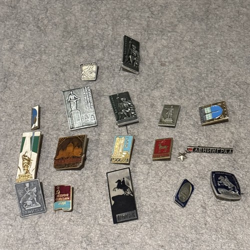 Soviet era enamel pin - era, badges