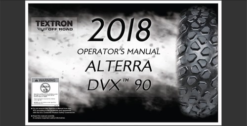 2018 artic cat alterra - 2018,