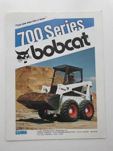 Bobcat 700 series skid - 700, steer