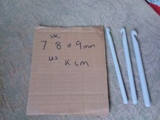 aero plastic crochet hooks 7 8