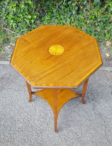 Edwardian mahogany side - edwardian,