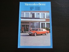 MERCEDES BROCHURE 240D 300D