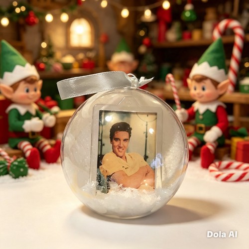 Elvis presley christmas - elvis, bauble