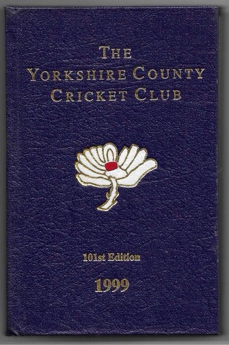 1999 yorkshire county - yorkshire, cricket