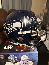 marshawn lynch  signed authentic full helmet Fanatics Authenticated 