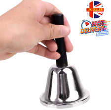 Silver Hand Bell Loud Ring