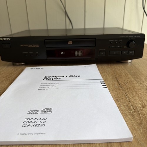 Sony cdp xe220 compact disc - sony,