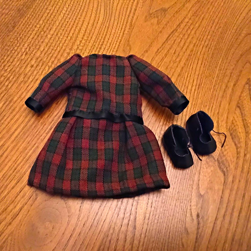 Small dress and shoes - small,