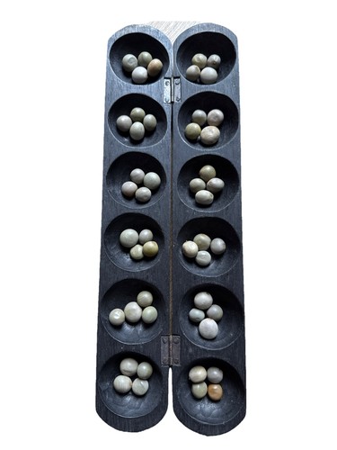 African wooden ayo olopon - african,