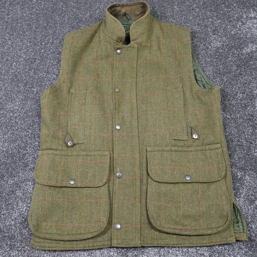 Saddle tweed gilet - gilet, bodywarmer