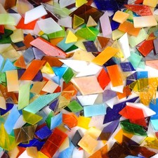 3 LB Mosaic Glass, Irregular
