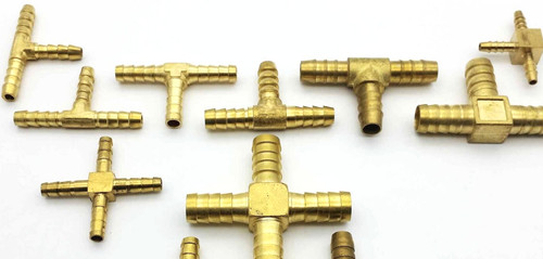 Brass joiner piece - brass, 3