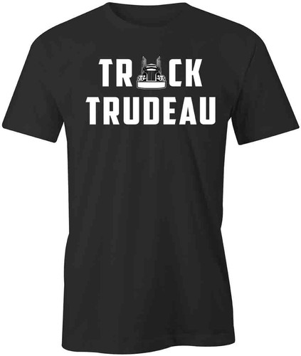 Truck off trudeau tshirt - truck, tee