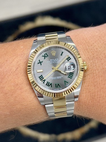 Rolex datejust wimbledon - datejust, 41