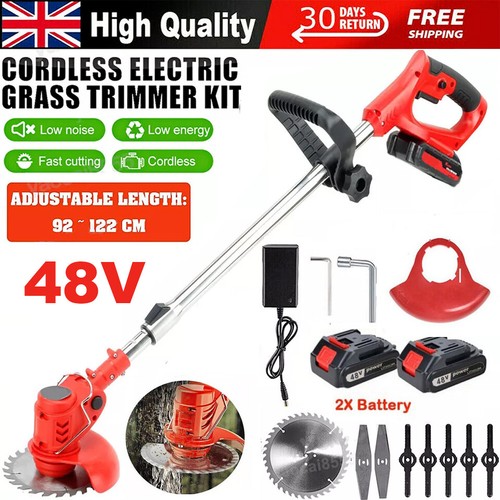 Telescopic cordless strimmer - telescopic,