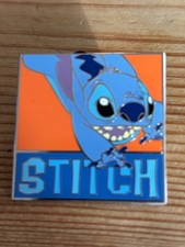 Stitch Orange and Blue Disney Pin 2012 Names Starter Set
