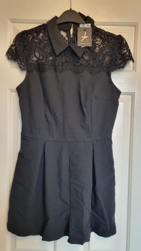 Primark black lace shoulders - primark,