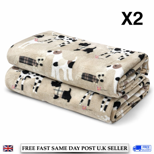 Dog pet blanket throws - 2,