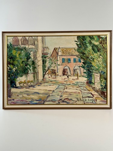 Original signed oil painting - original,
