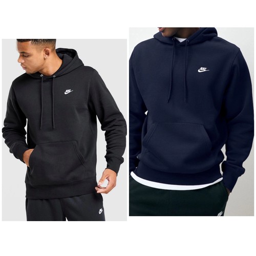 Nike hoodie club mens - nike, hooded