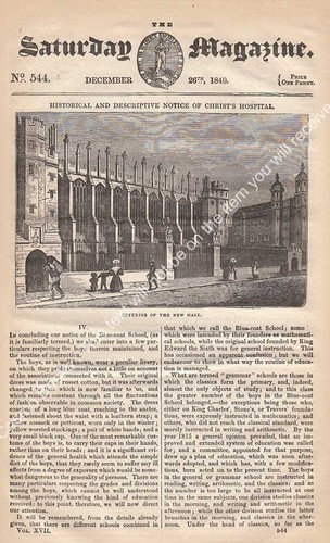 Christ hospital london - christ's, hospital,