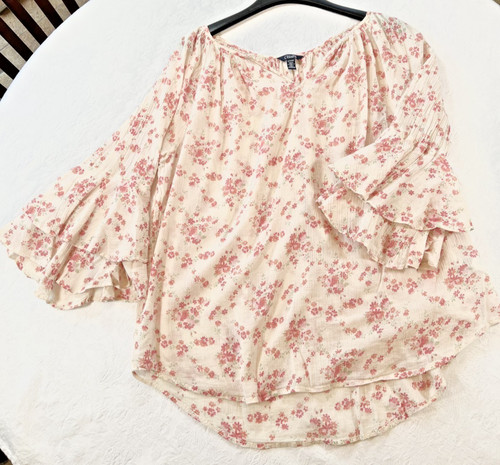 Chaps floral peasant - floral, top