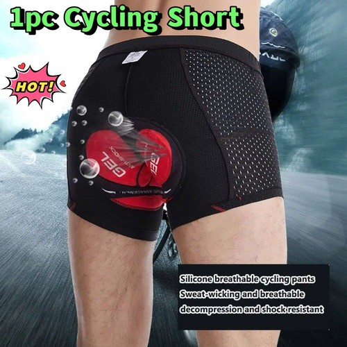 Men cycling shorts - men, gel