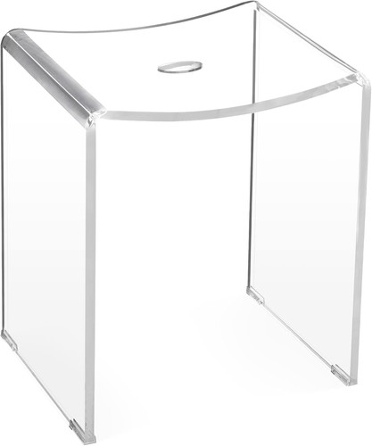 Navaris clear acrylic shower - clear,