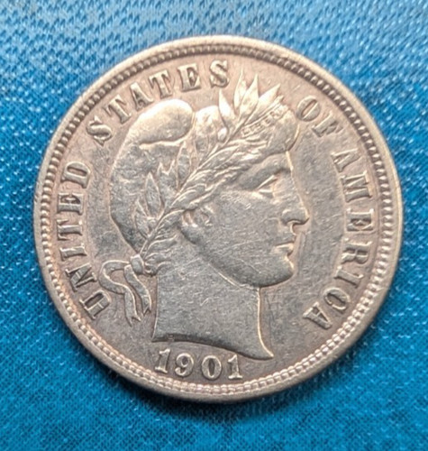 1901 usa barber silver - -,