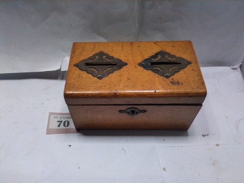 Antique collection box wooden - antique,