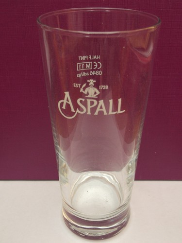 Aspall cider half pint - , glass