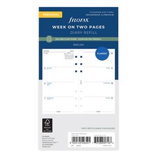 Filofax Personal Diary Refills