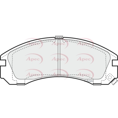 Brake pads set for mitsubishi - pads,