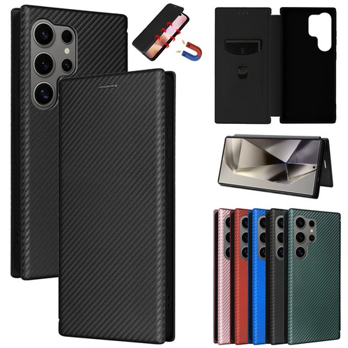 Carbon fiber magnetic flip - carbon,