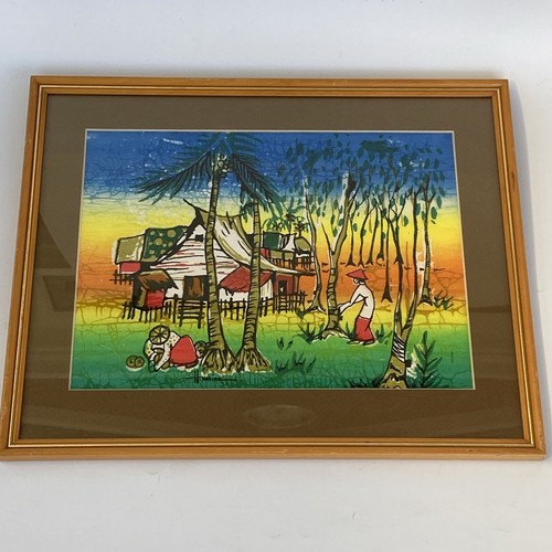 Vintage mid century batik - mid,