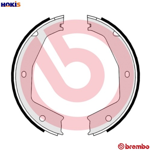 Brake shoe set parking - brake,