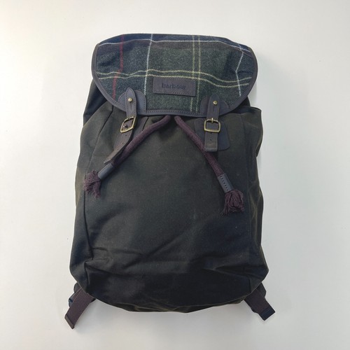 Barbour wax backpack - barbour,