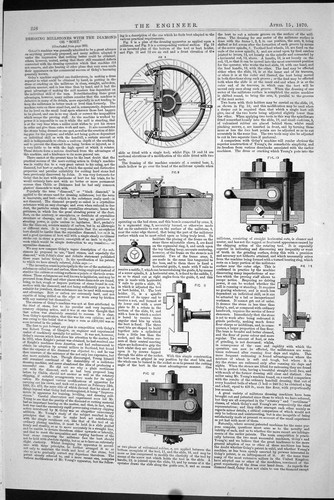 Antique old print 1870 - print,