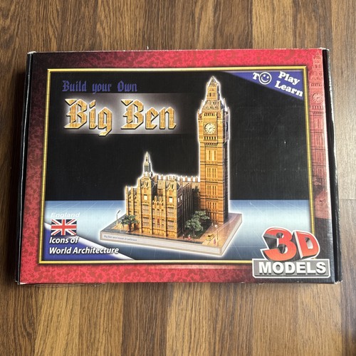 Vintage big ben model - 3d, build
