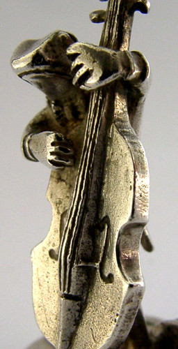 Frog band sterling - sterling, silver