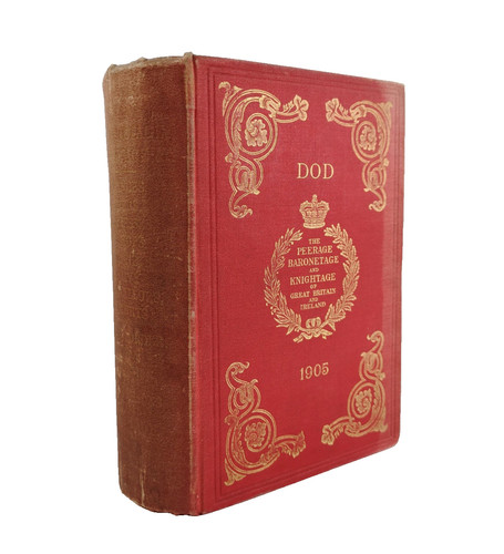 Dod peerage baronetage and - peerage,,