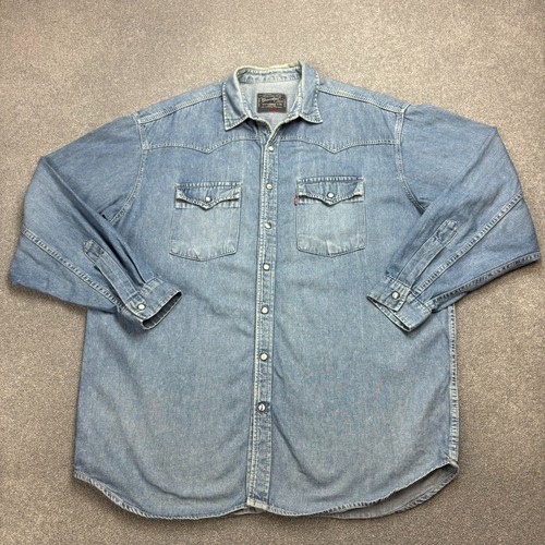 Levis denim shirt adult - denim,