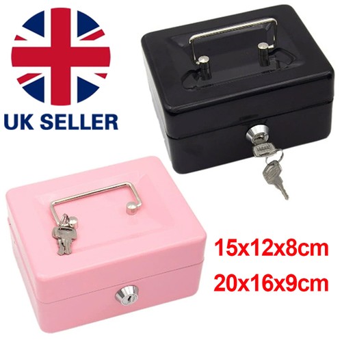 Metal cash box money - metal,