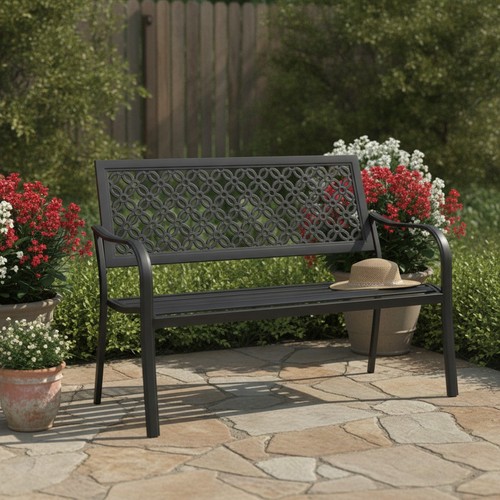 Garden bench outdoor 3 - garden,