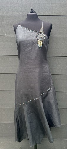 Rene derhy black linen - black, blend