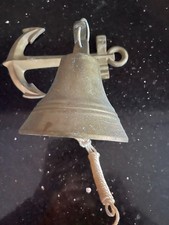 Vintage Brass Ships  Bell with