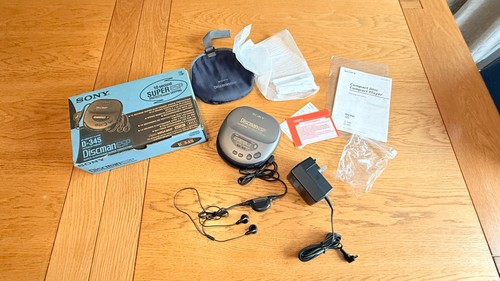 Sony discman 345 portable cd - discman, d-345