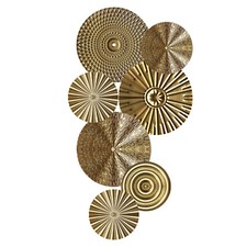 4/7Pcs Hanging Metal Wall Art Metal Wall Decor Modern Wall Decor Trim Plates