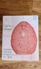 Next Floral Wire Easy Fit Shade , pink Shade